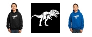 LA Pop Art Boy's Word Art Hoodies - Tyrannosaurus Rex